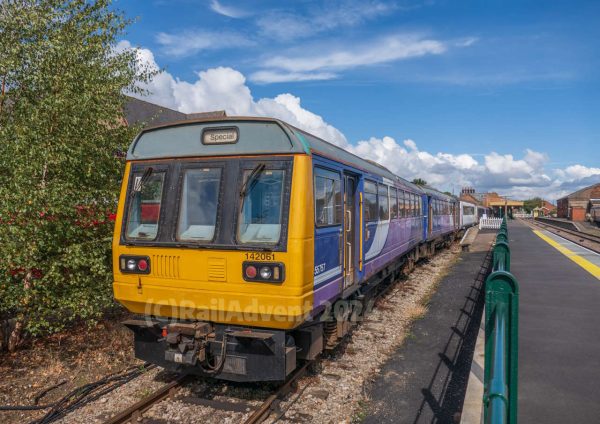 Ex-Northern Class 142 No. 142061 at Dereham