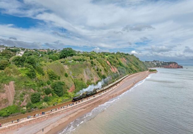 The Mayflower' passing Teignmouth // Credit: Karl Heath