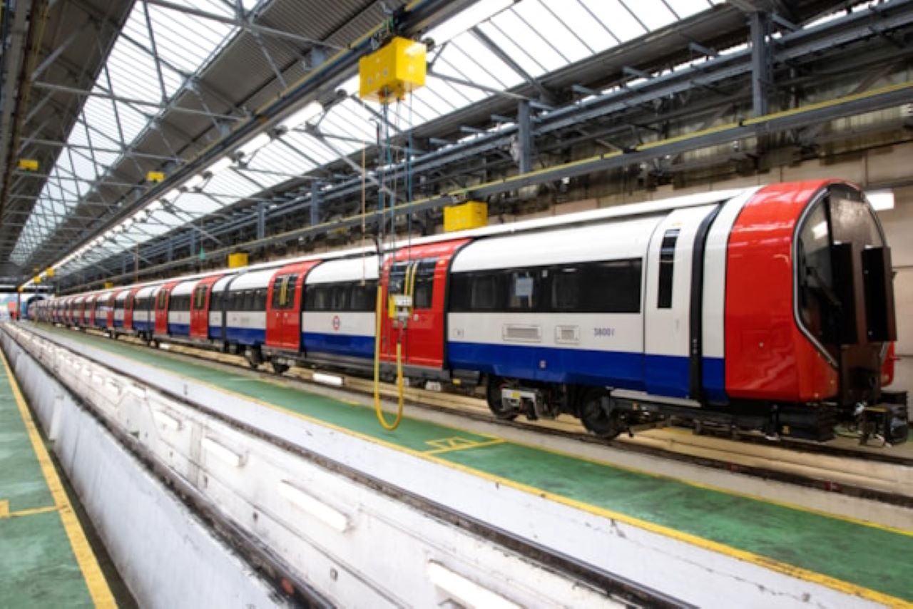 The first of the new Piccadilly Line trains has arrived in the capital - TfL