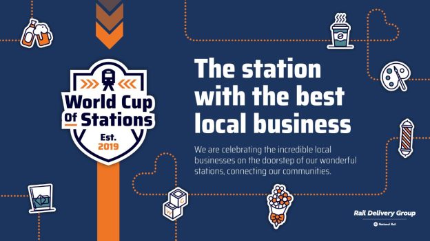 World Cup of Stations 2024 Poster - Rail Delivery Group