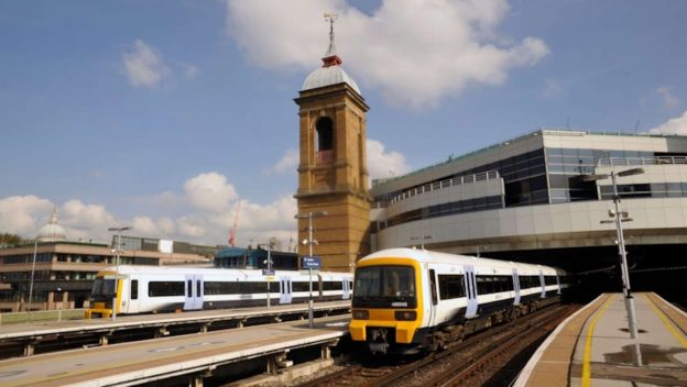 Southeastern trains at Cannon Street station. // Credit: Southeastern