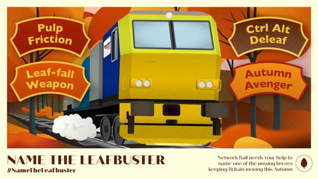 Name a leafbuster train. // Credit: Network Rail