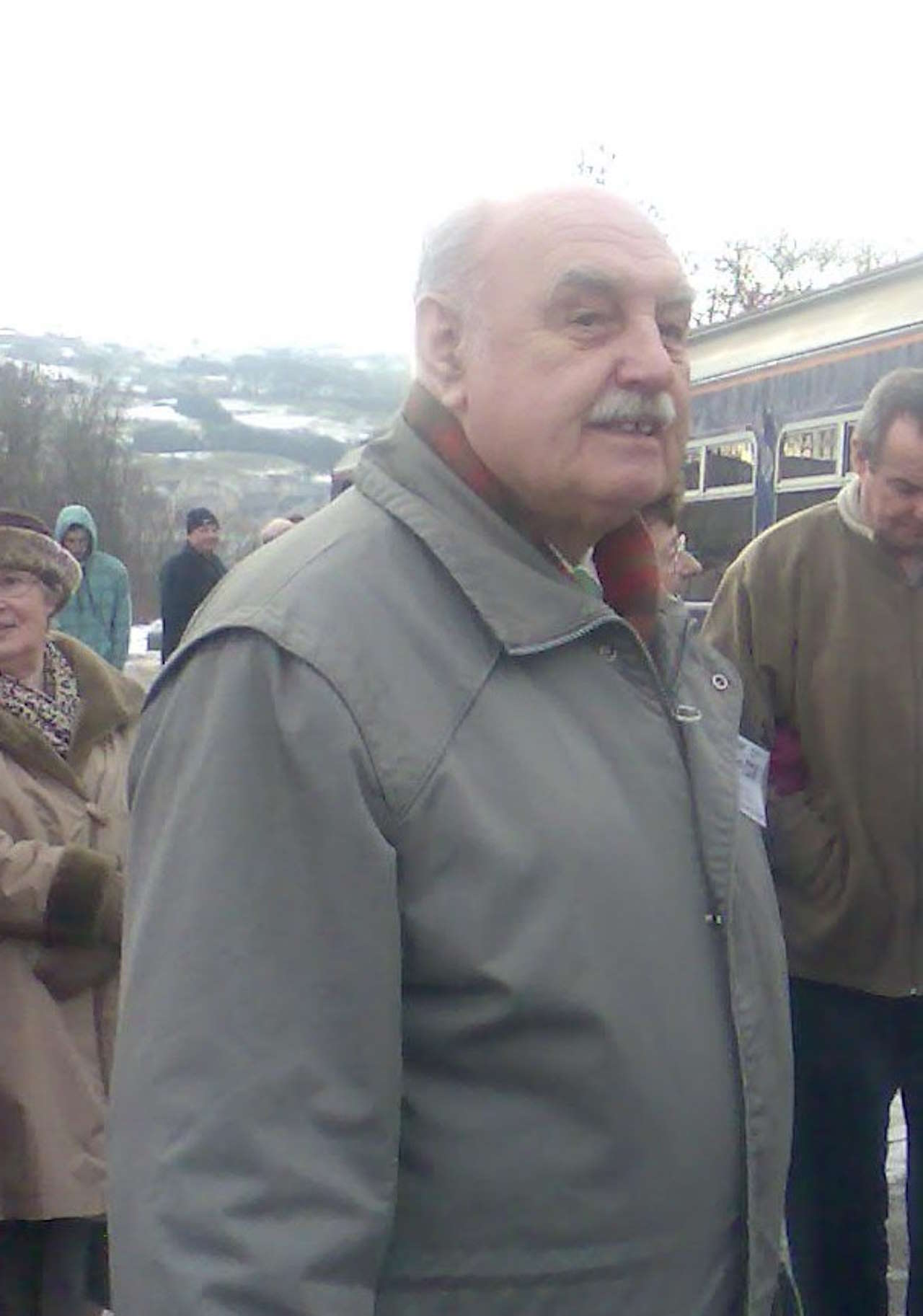 Derek Jennings, chairman and founding member of Skipton East Lancashire Rail Action Partnership. // Credit: SELRAP