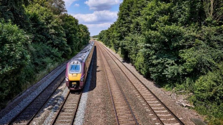 Class 222 Intercity EMR unit - East Midlands Railway