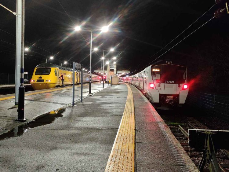 Class 43 on test at Hertford North - Network Rail