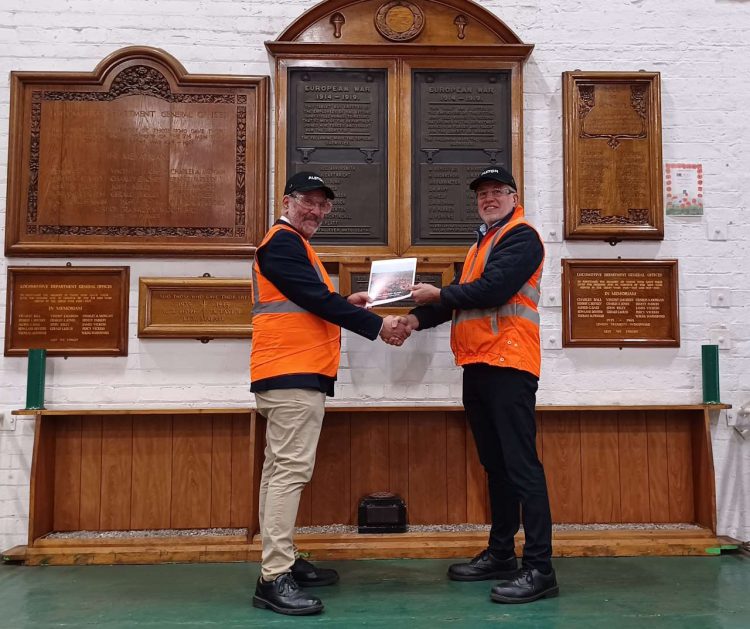 Crewe Works War Memorials. // Credit: Alstom