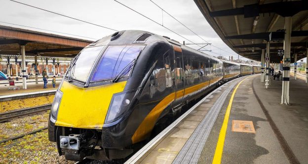 Grand Central train at Sunderland. // Credit: Grand Central