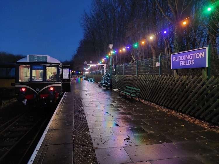 Preparing for the Jingle Bells Express at Ruddington. // Credit: Great Central Railway (Nottingham)