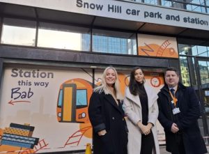 New art installation at Birmingham Snow Hill - West Midlands Trains