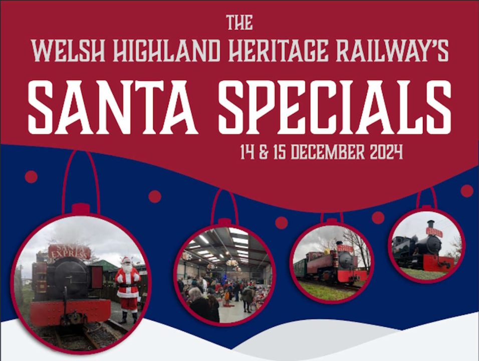 Welsh Highland Heritage Railway Santa Specials. // Credit: Welsh Highland Heritage Railway