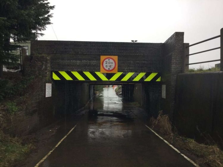 Britain strike at Stonea. // Credit: Network Rail