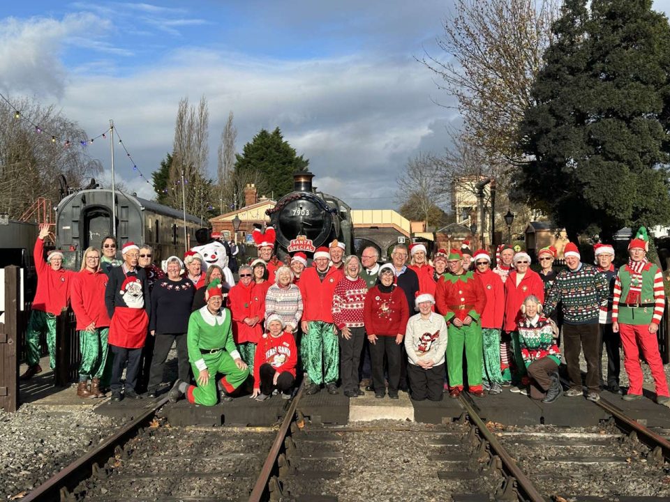 Santa Helpers Elves Day Out on 17th November 2024. // Credit: Gloucestershire Warwickshire Steam Railway