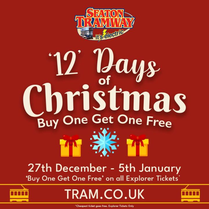 Seaton Tramways 12 Days of Christmas