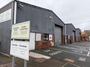 Endangered buildings at Llanfair Caereinion. // Credit: Welshpool & Llanfair Light Railway