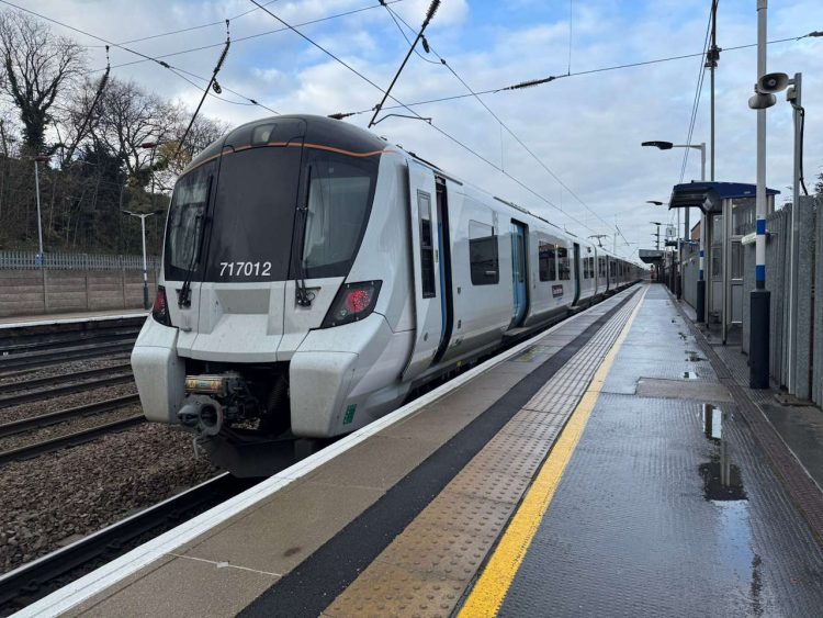 Great Northern Class 717 testing ETCS on the East Coast Main Line. // Credit: Network Rail