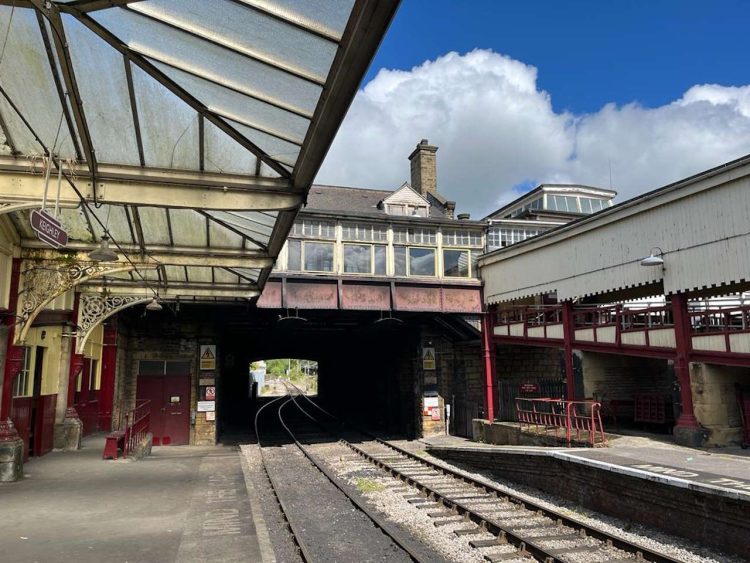 Keighley station before refurbishment. // Credit: Network Rail