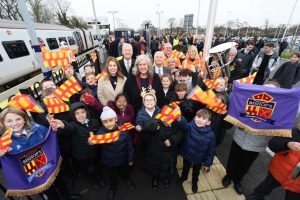 Celebrating the opening of the Northumberland Line. // Credit: Northern