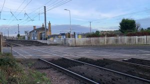 View of level crossing at Foxton - Network Rail