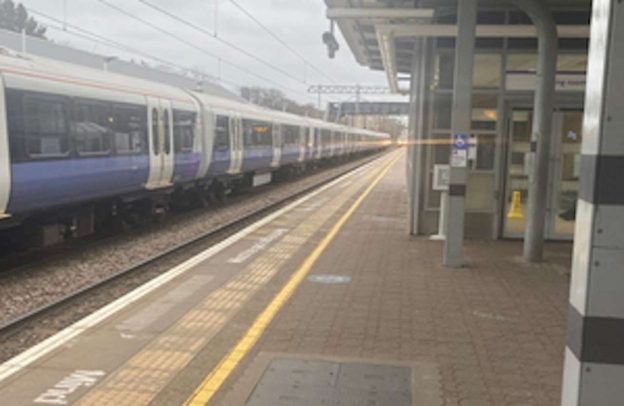 The platform at Ealing Broadway where the incident occurred. // Credit: Rail Accident Investigation Branch