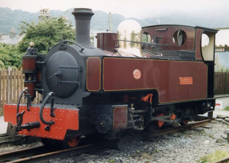 'Russell' on the Welsh Highland Heritage. // Credit: Railway 