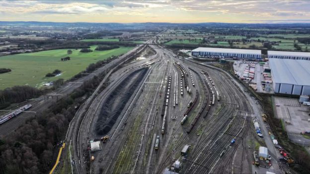 Basford Hall freight depot. // Credit: Network Rail