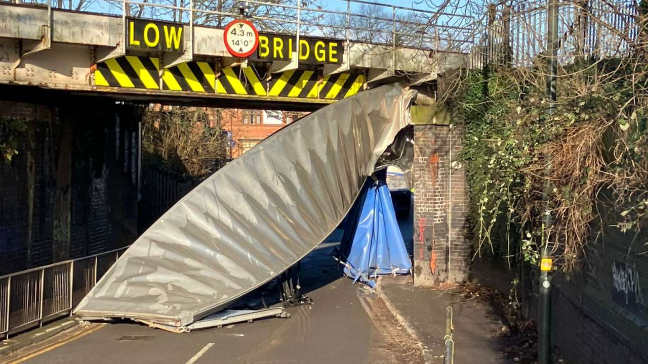 Erdington bridge strike 7 January 2025