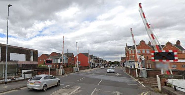 Boothferry Road level crossing at Goole. // Credit: Google Maps