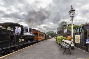 The carriage behind 52044 at the KWVR