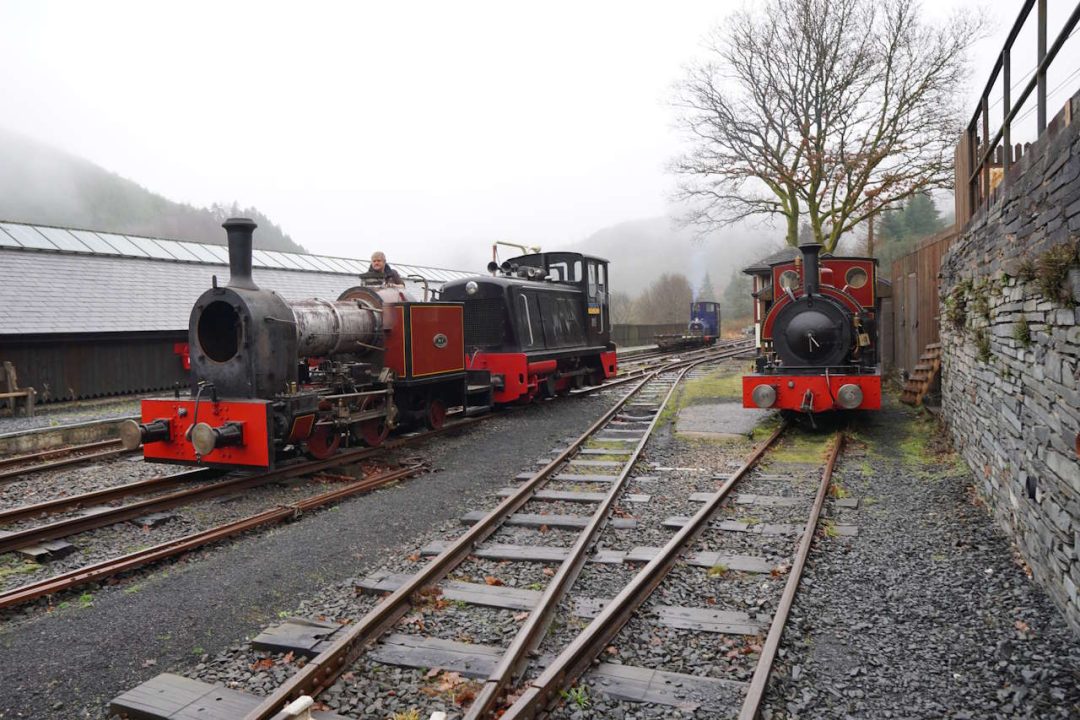 No. 7 partially stripped down. // Credit: Corris Railway