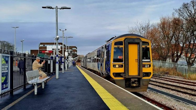 Northumberland Line service at Ashington. // Credit: Northern