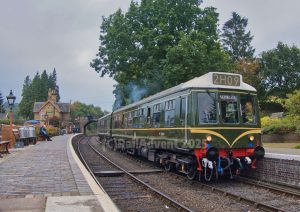 Class 108 DMU at Arley, Severn Valley Railway