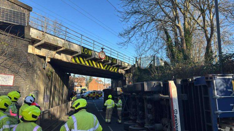 Dealing with Erdington bridge strike on 3 January