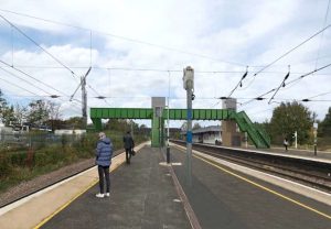 Proposed appearance of Biggleswade station footbridge, Network Rail (1)